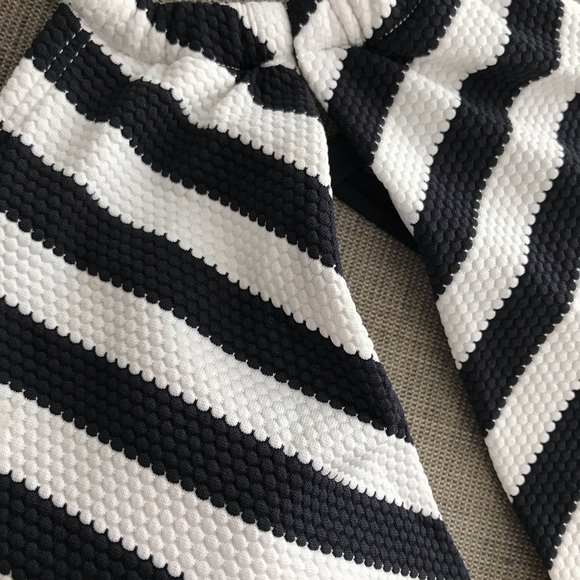 NWT RACHEL Rachel Roy Striped Nautical Swimsuit - Picture 6 of 8